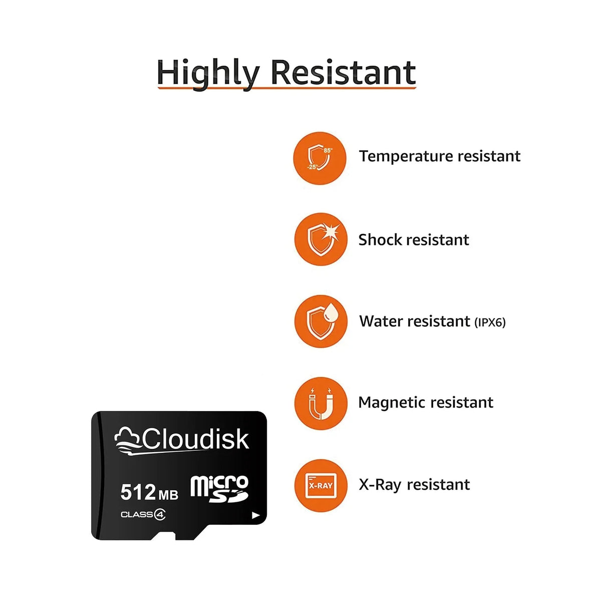 Trendbay 512MB MicroSD Memory Card Class 4 for MP3 Players & Small File Storage