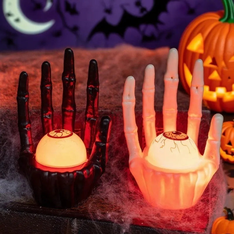 Trendbay 1-Piece Halloween Eye Light Ghost Hand – Black
