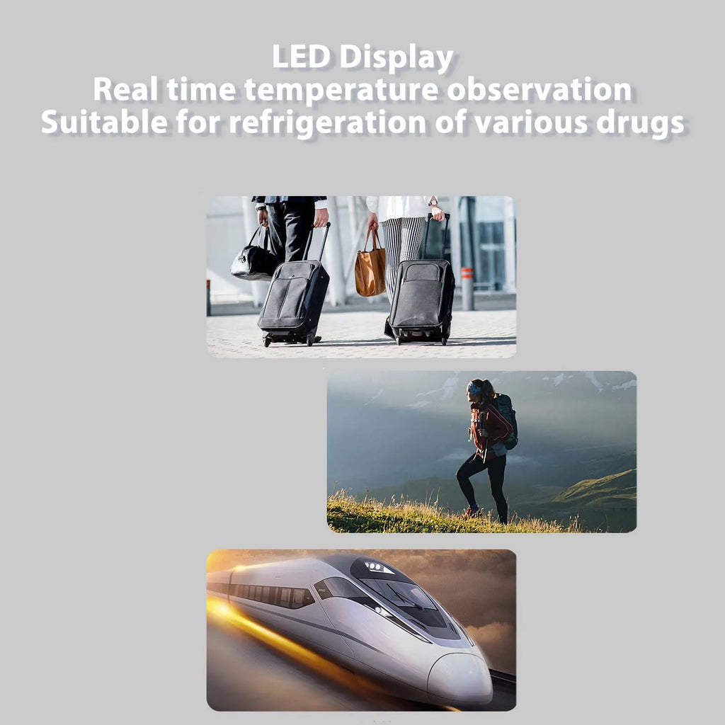 Trendbay Portable Insulin Cooler & Medicine Fridge