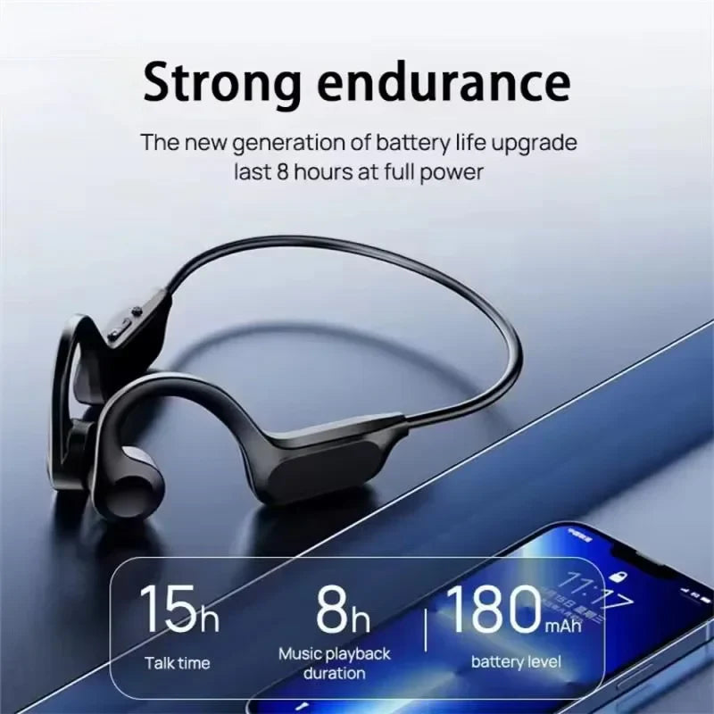 Trendbay Bone Conduction Wireless Bluetooth Earphones