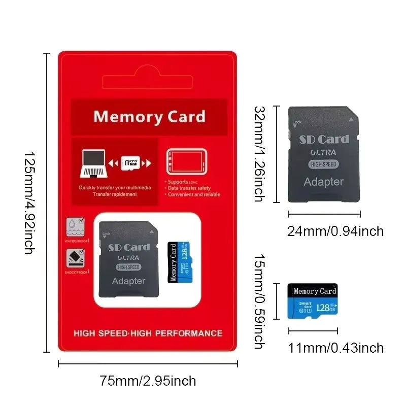Trendbay 32GB MicroSD Memory Card Class 10 TF Flash Card