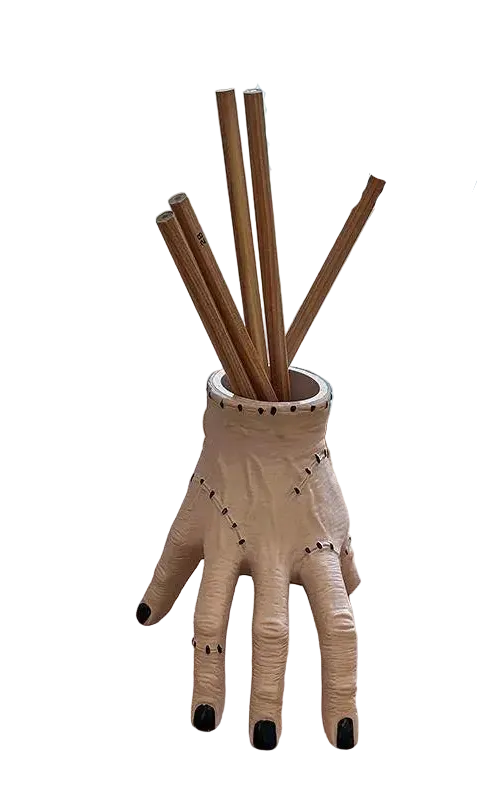 Trendbay Horror Palm Hand Pen Holder – Resin Broken Hand