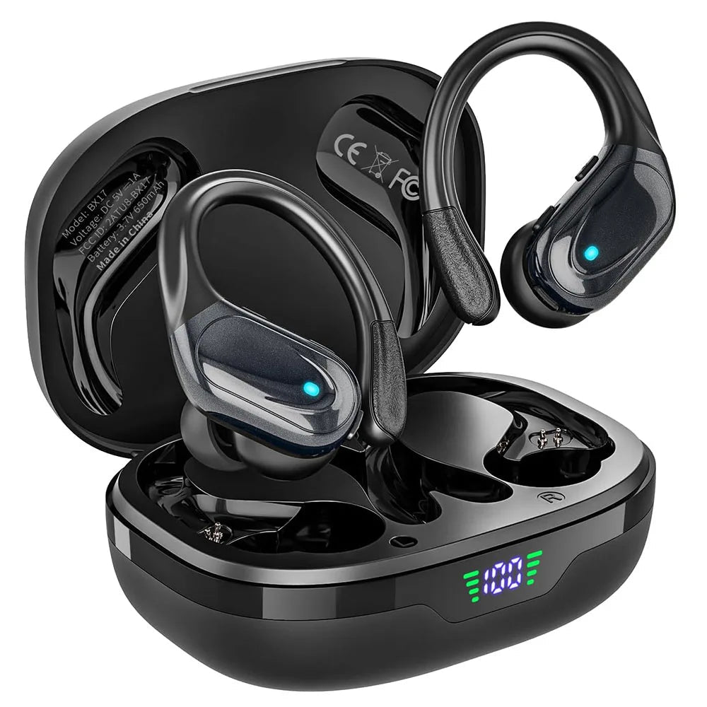 Trendbay Wireless Sports Bluetooth Earbuds HiFi Sound with Mic