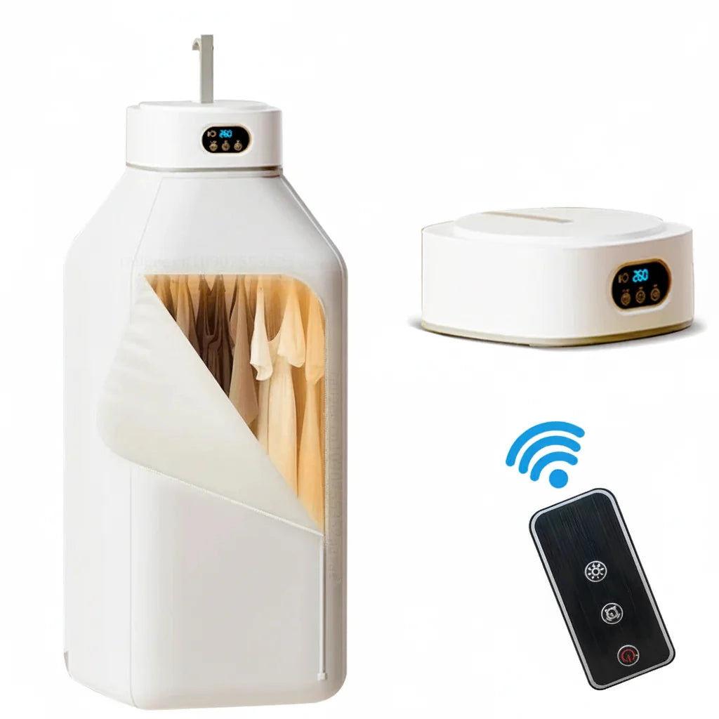 Trendbay Portable Electric Clothes Dryer with Remote Control