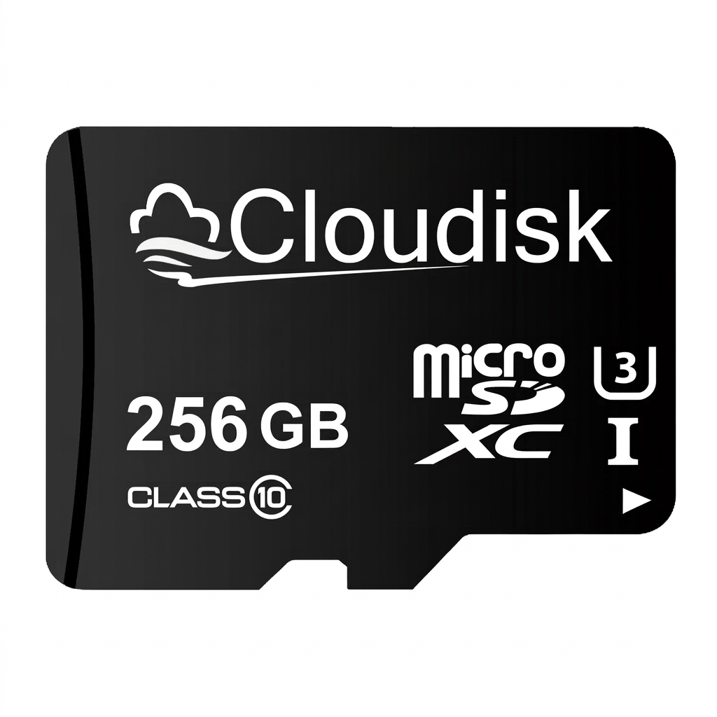 Trendbay Cloudisk 256GB MicroSDXC Memory Card U3 V30 Class 10 A1 TF Card