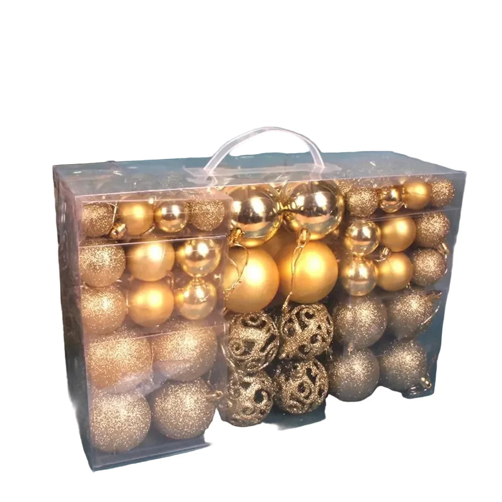 Trendbay 100PCS Christmas Ball Ornament Set