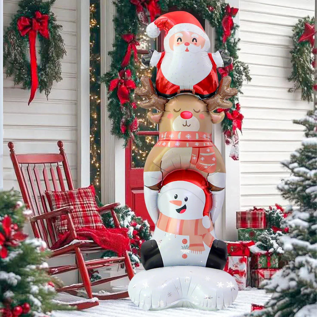 Trendbay 1pc Standing Christmas Stacker Christmas Themed Decor