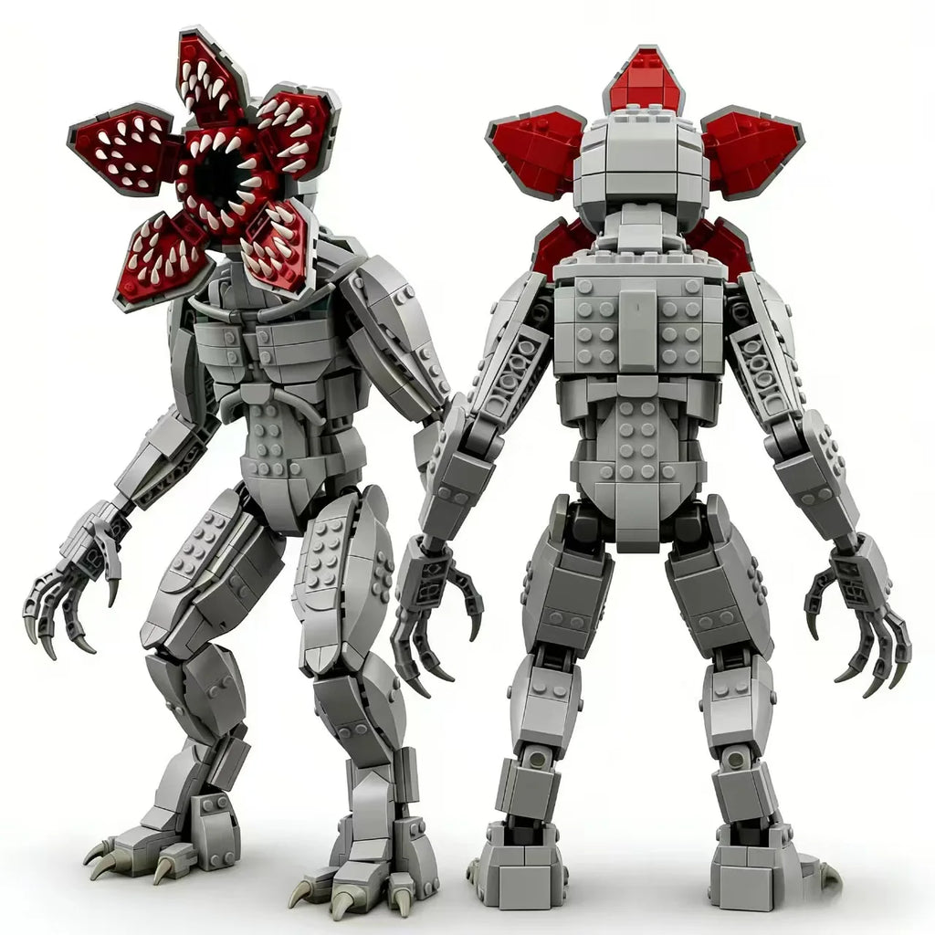 Trendbay Carnivorous Plant Building Blocks Set - Giant Devil Demogorgon & Vecna-Inspired