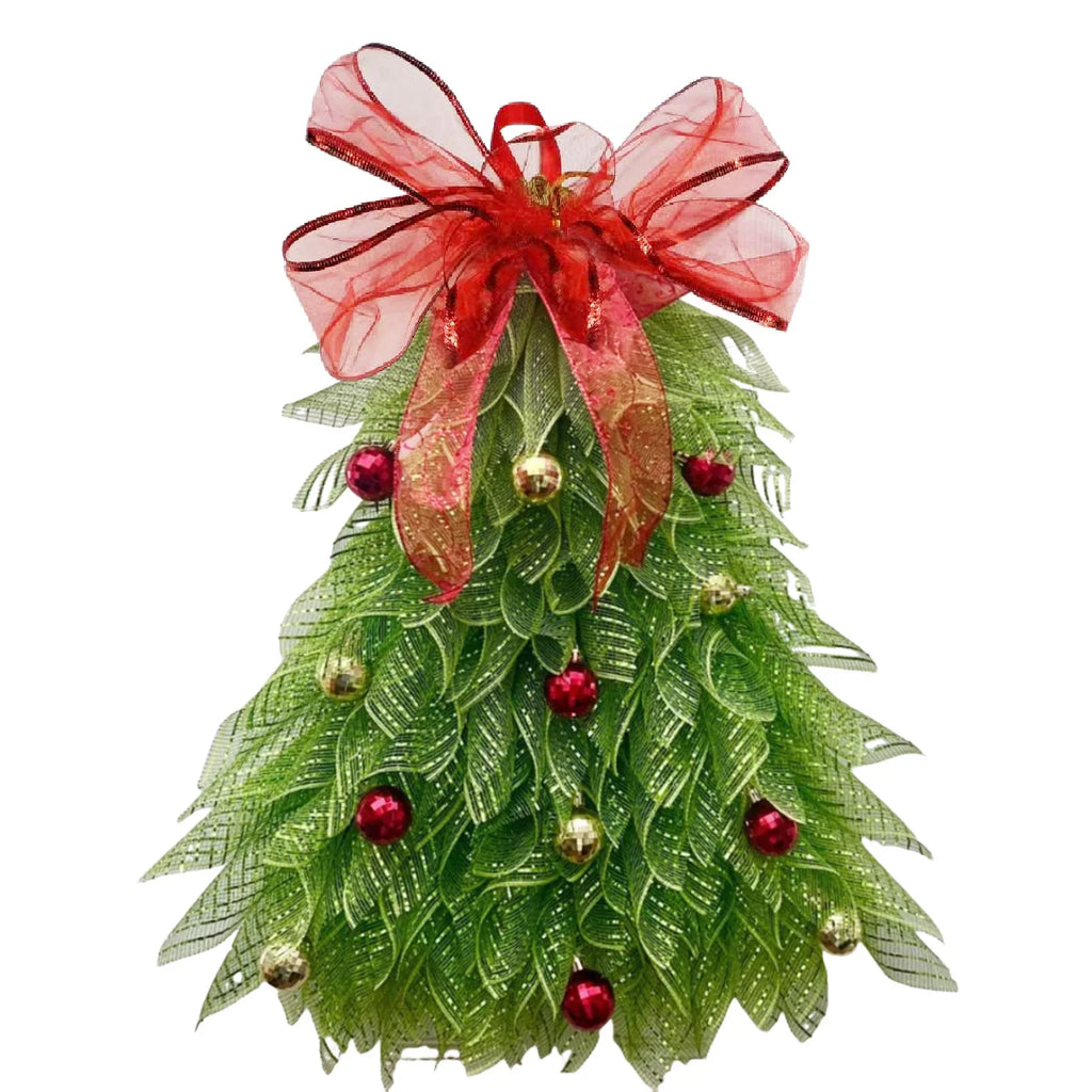 Trendbay Christmas Tree Ribbon Garland Wreath