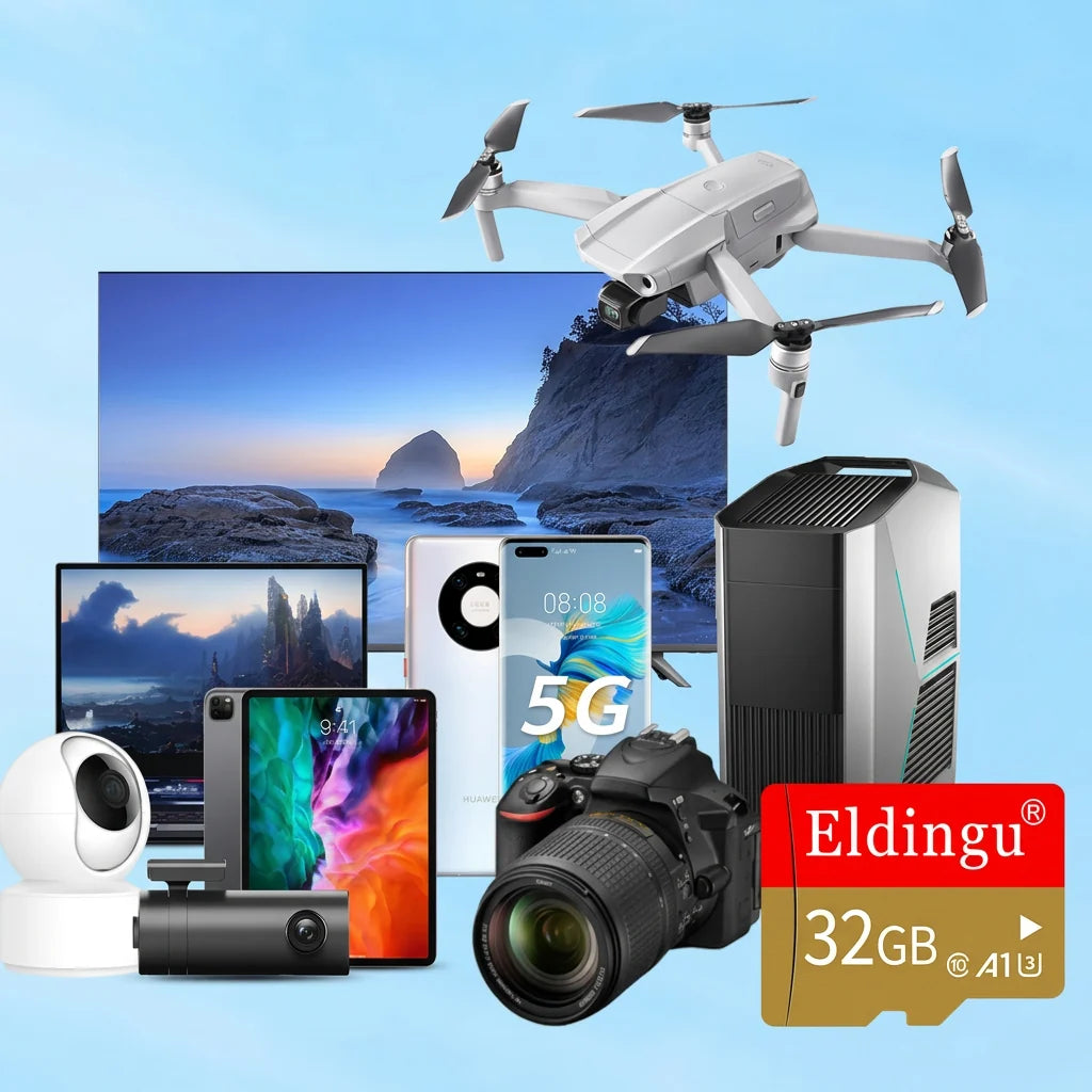 Trendbay Eldingu 32GB MicroSD TF Memory Card U1