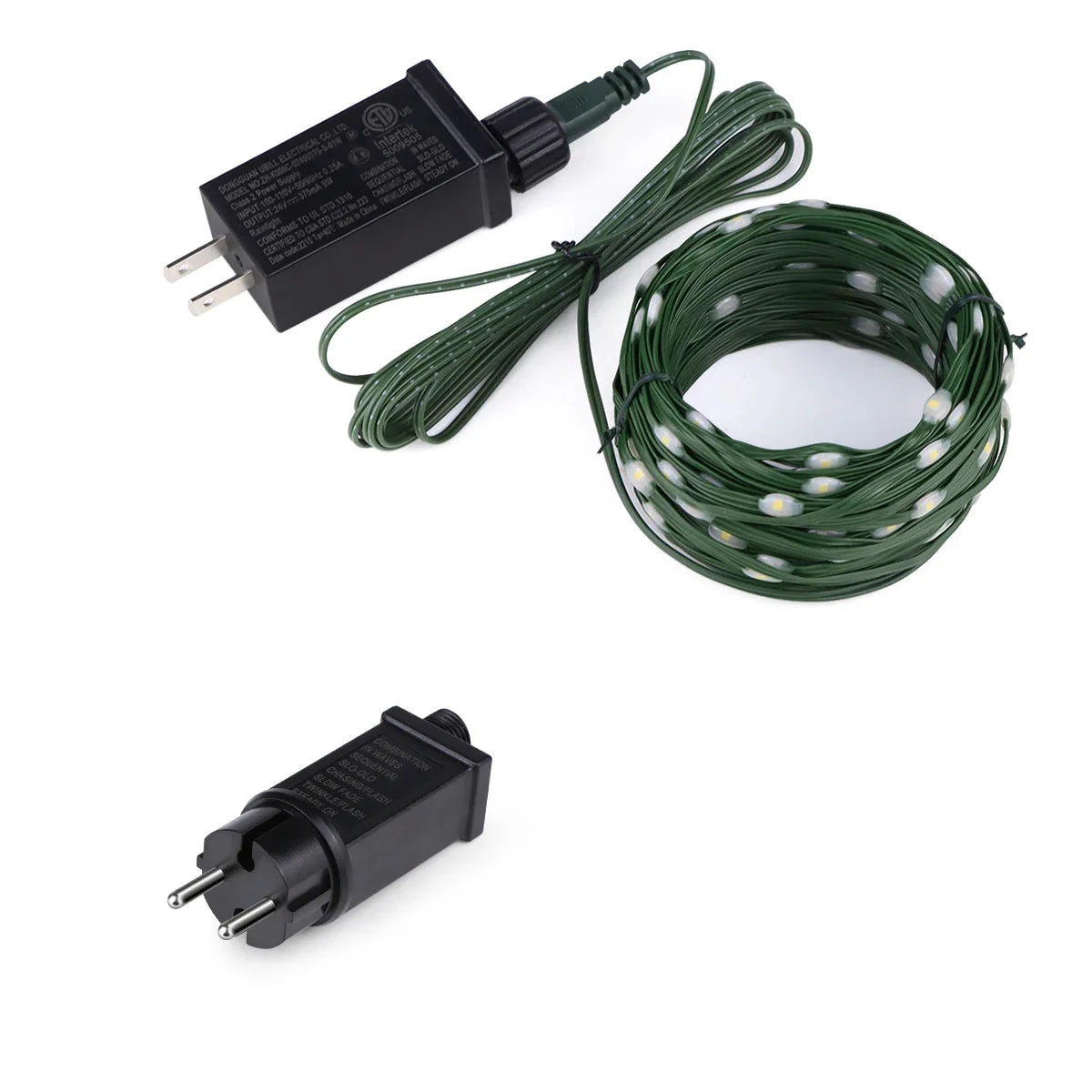 Trendbay 100M 800-LED Warm White Christmas String Lights – 24V IP65 Waterproof