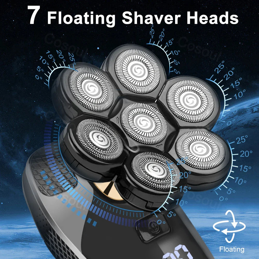 Trendbay 7D Floating Electric Shaver for Men