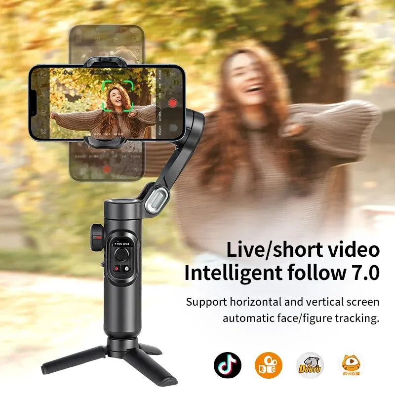 Trendbay SmartXE 3-Axis Gimbal Stabilizer (AI Face Tracking)