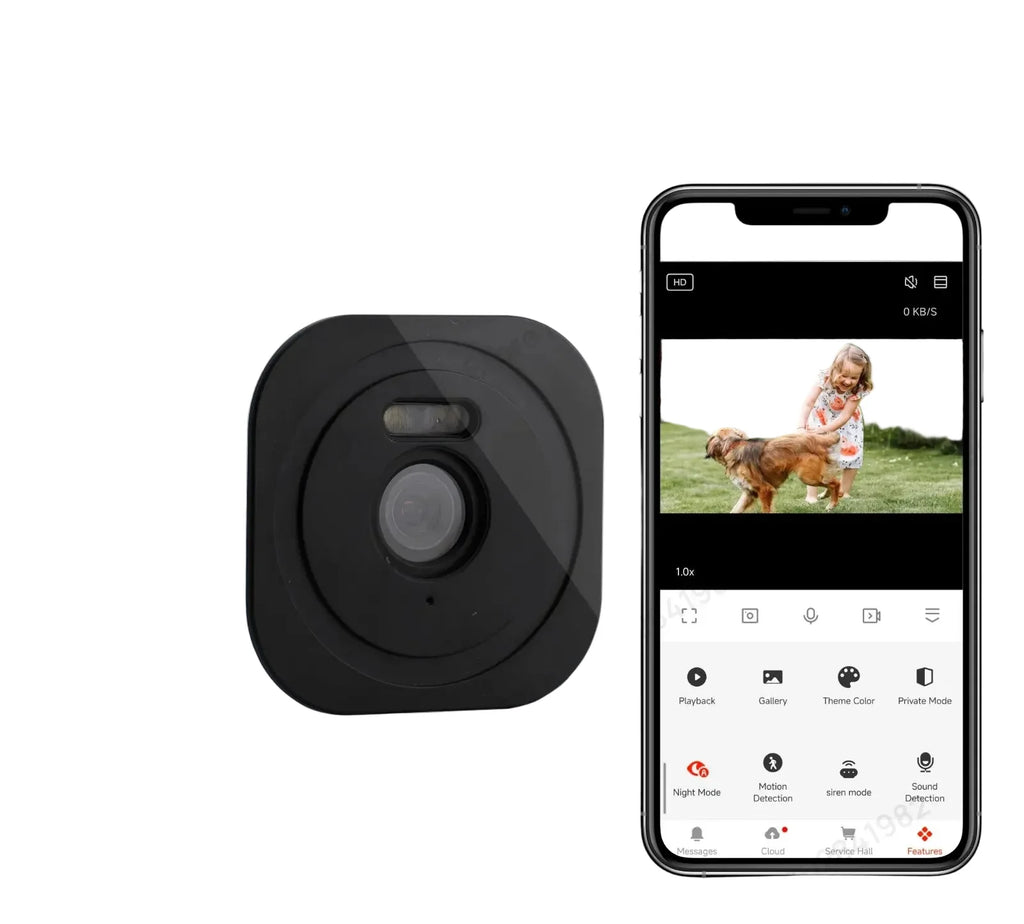 Trendbay Ultra-HD Indoor WiFi Security Camera