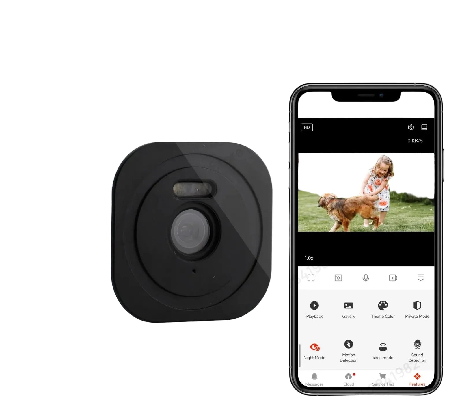 Trendbay Ultra-HD Indoor WiFi Security Camera