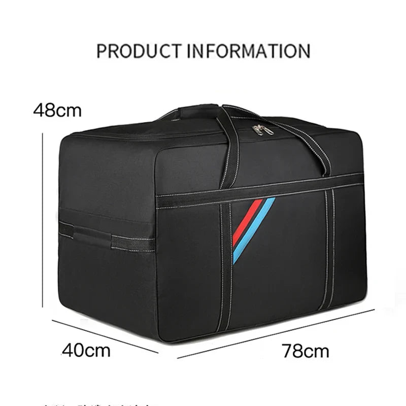 Trendbay Large Capacity Foldable Rolling Travel Bag