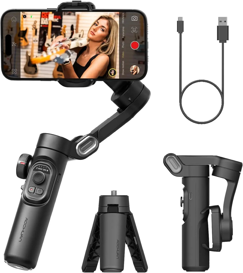 Trendbay SmartXE 3-Axis Gimbal Stabilizer (AI Face Tracking)