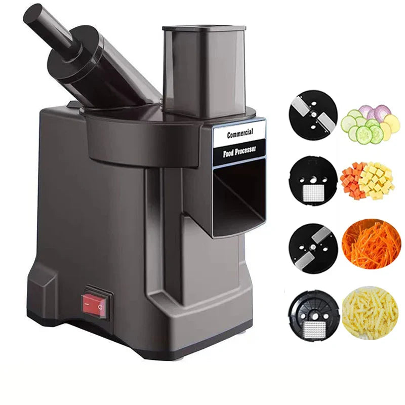 Trendbay Electric Vegetable Chopper & Slicer Food Processor 220V