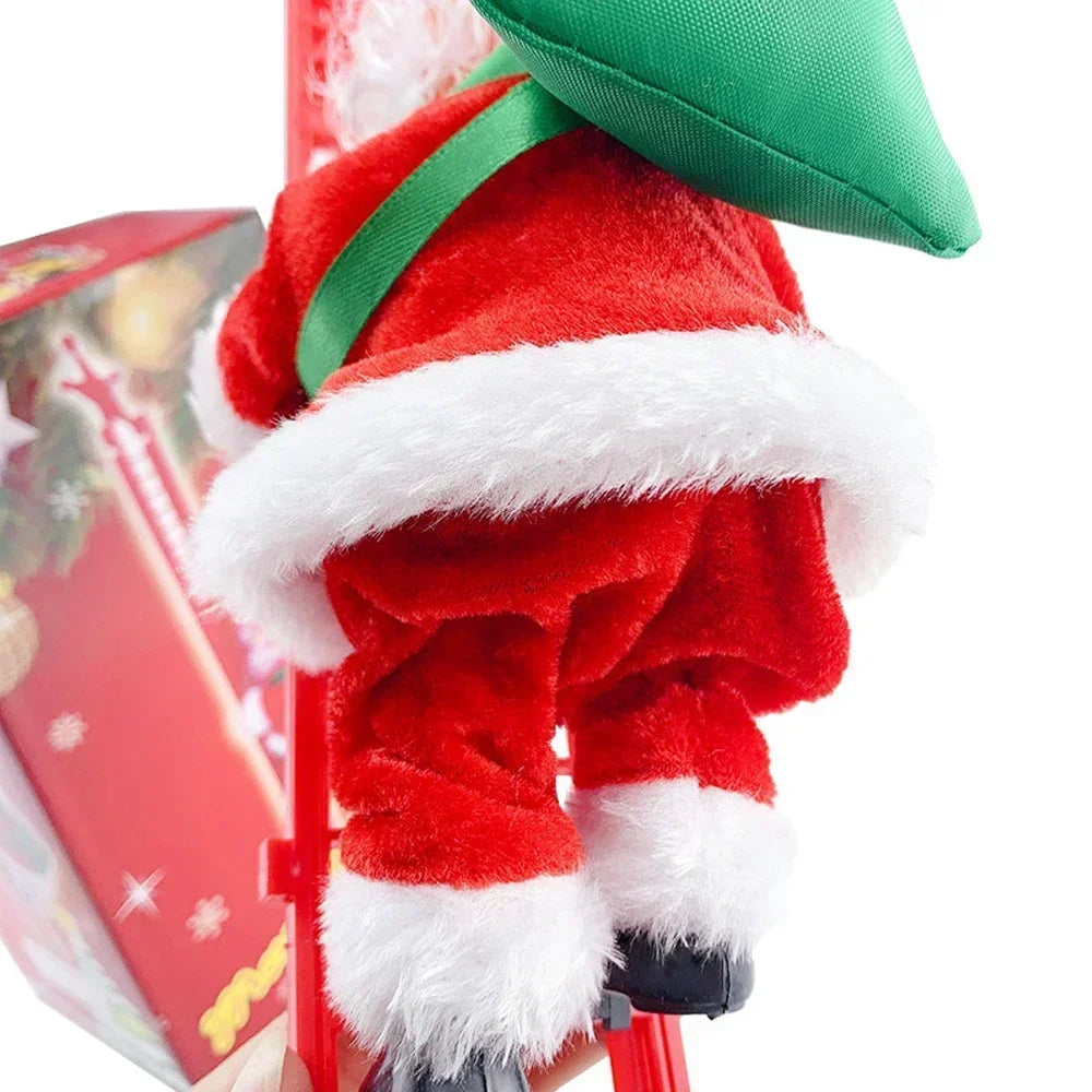 Trendbay Electric Climbing Santa Claus Decoration