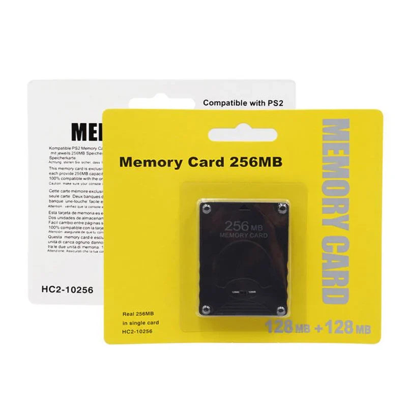 Trendbay 256MB Memory Card for PlayStation 2 (PS2) – Black
