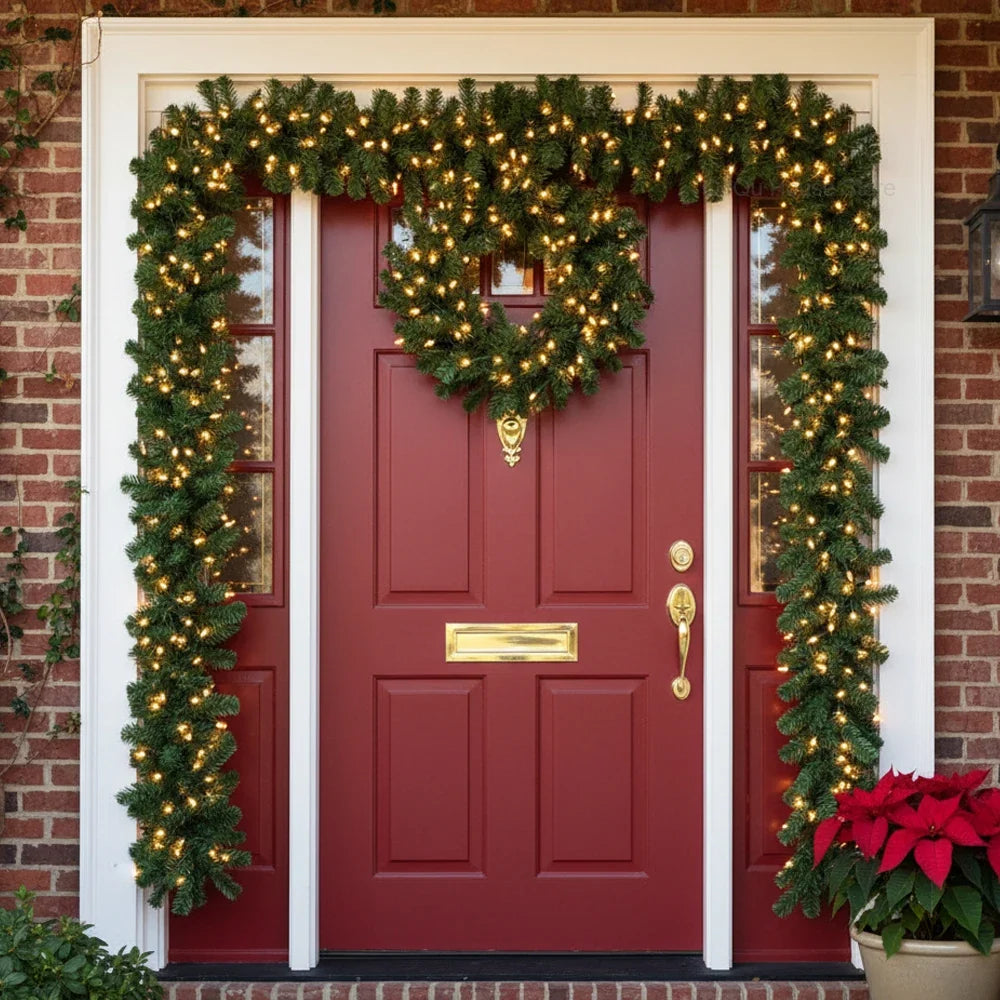 Trendbay 2.7M Christmas Garland with LED Lights