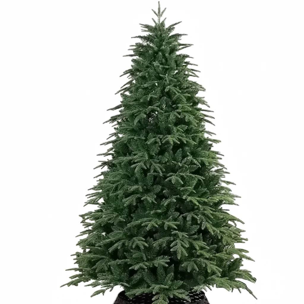 Trendbay PE+PVC Artificial Christmas Tree with LED Lights