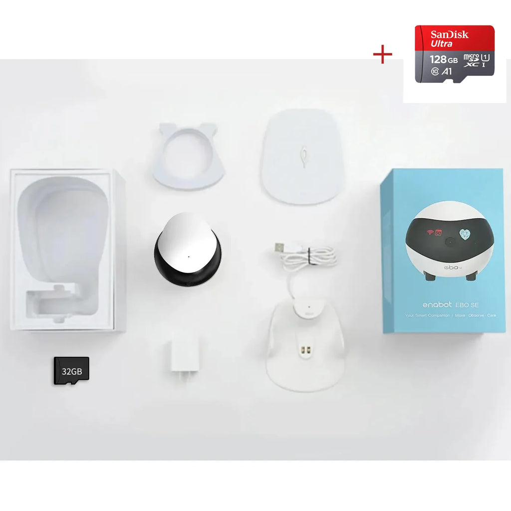 Trendbay Smart 360° Camera Robot with Night Vision (1080P WiFi)