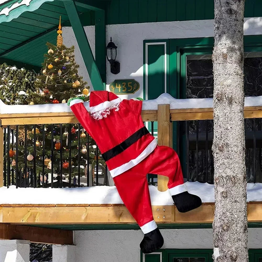 Trendbay 108cm Climbing Santa Claus Christmas Decoration