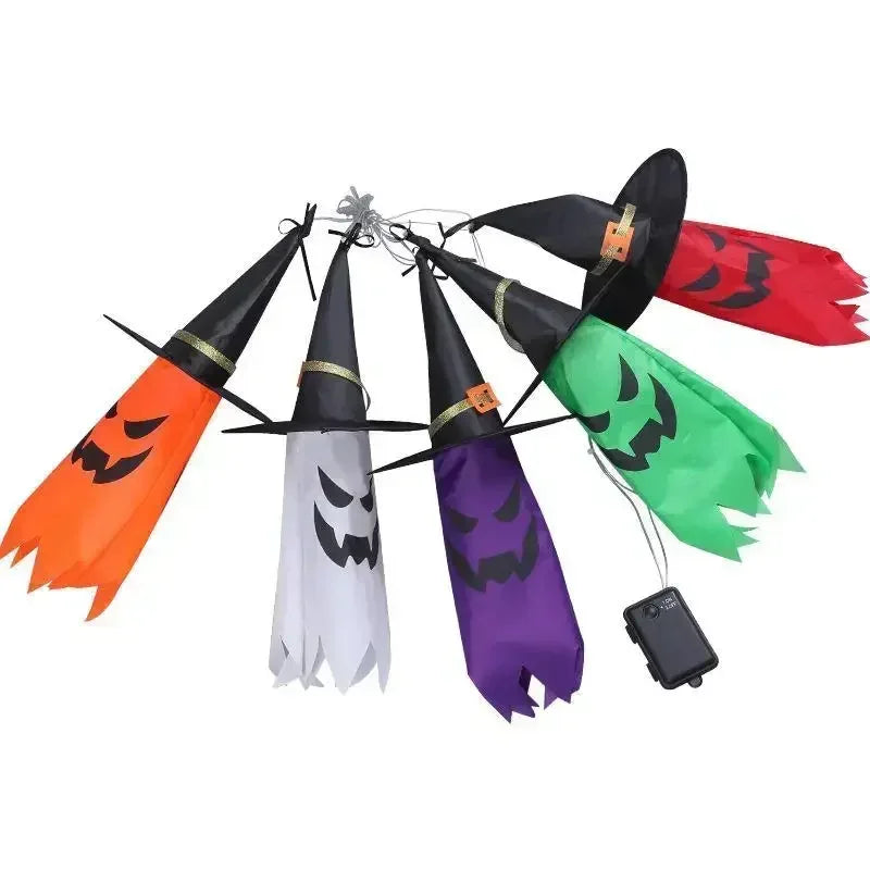 Trendbay 5-Piece Halloween Witch Hat LED String Lights