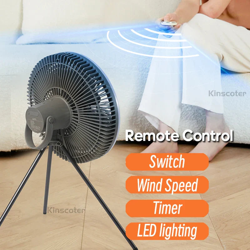 Trendbay 10000mAh Outdoor Camping Fan