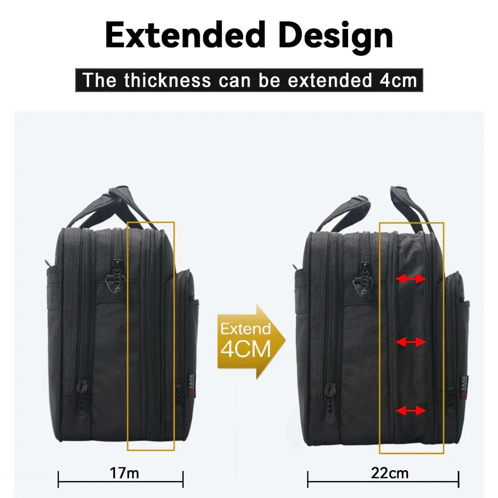 Trendbay Large Capacity Laptop Briefcase Messenger Bag