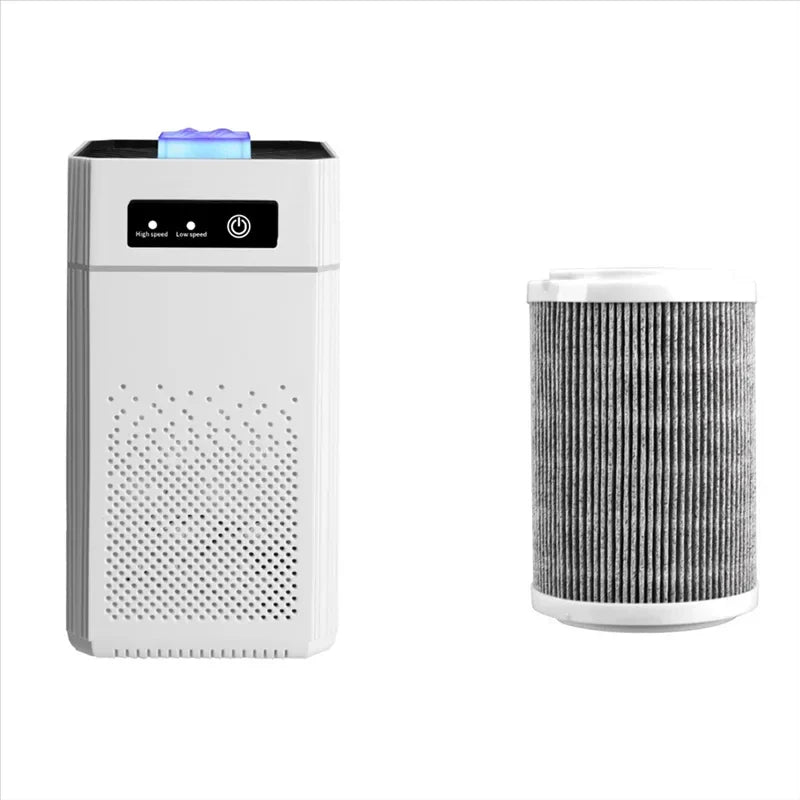 Trendbay USB Portable Air Purifier with Aromatherapy – Compact Smoke & Odor Filter for Home & Car