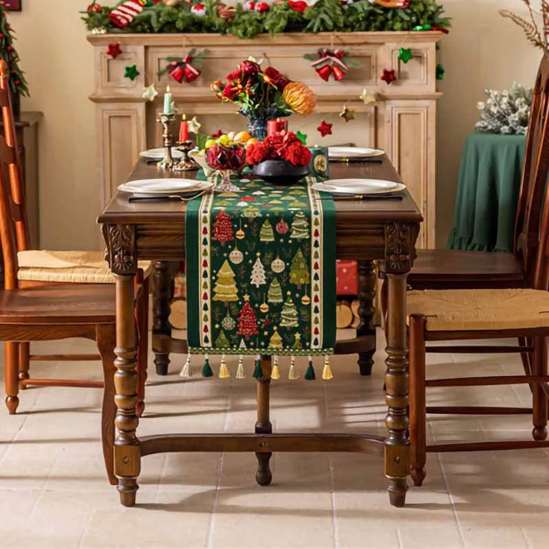 Trendbay Christmas Winter Holiday Table Runner