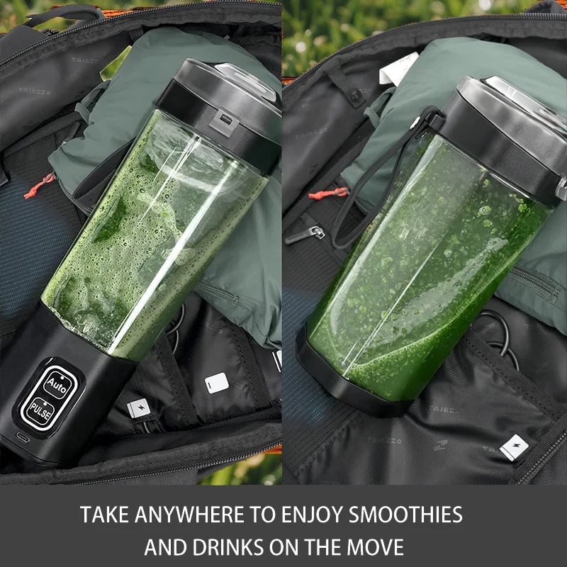 Trendbay Portable USB Juicer Blender 700ML 6-Blade Smoothie Maker