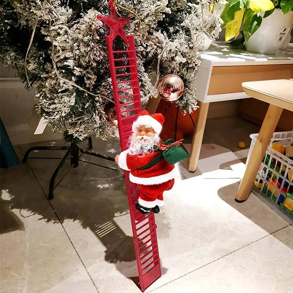 Trendbay Electric Climbing Santa Claus Decoration