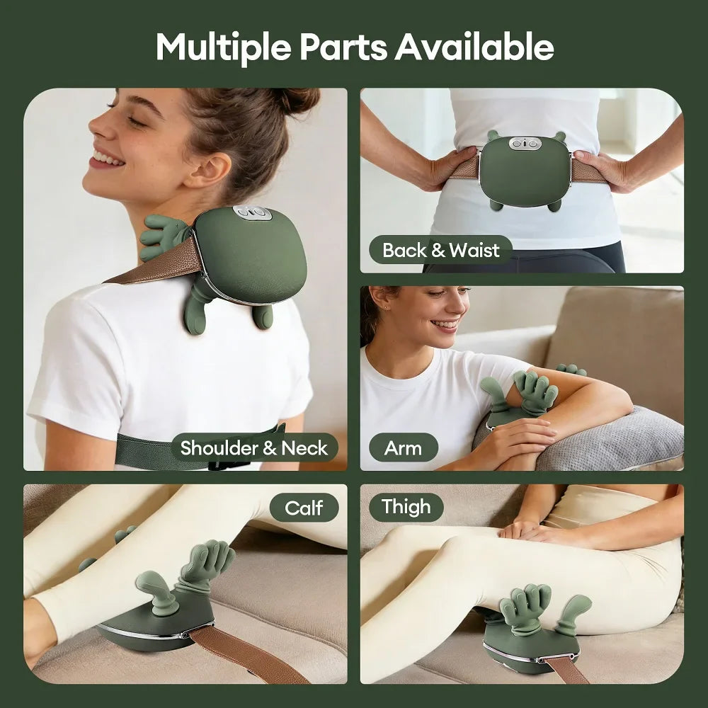 Trendbay 4D Neck & Shoulder Kneading Massager with Wireless Design