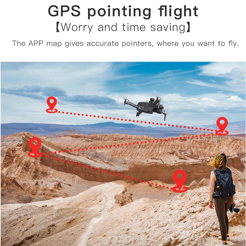 Trendbay GPS Drone 4K RC Quadcopter