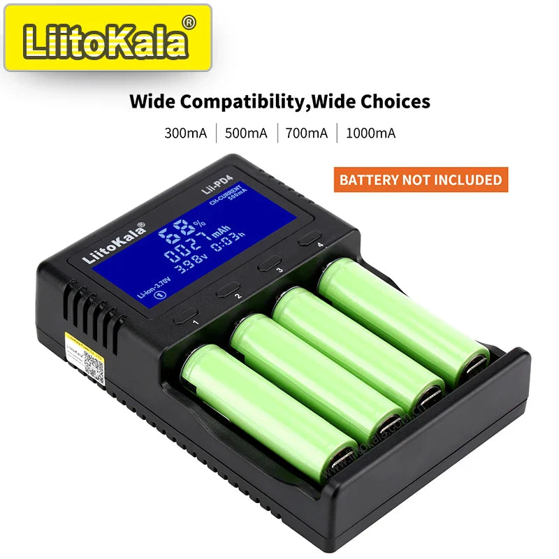 Trendbay Smart LCD Battery Charger