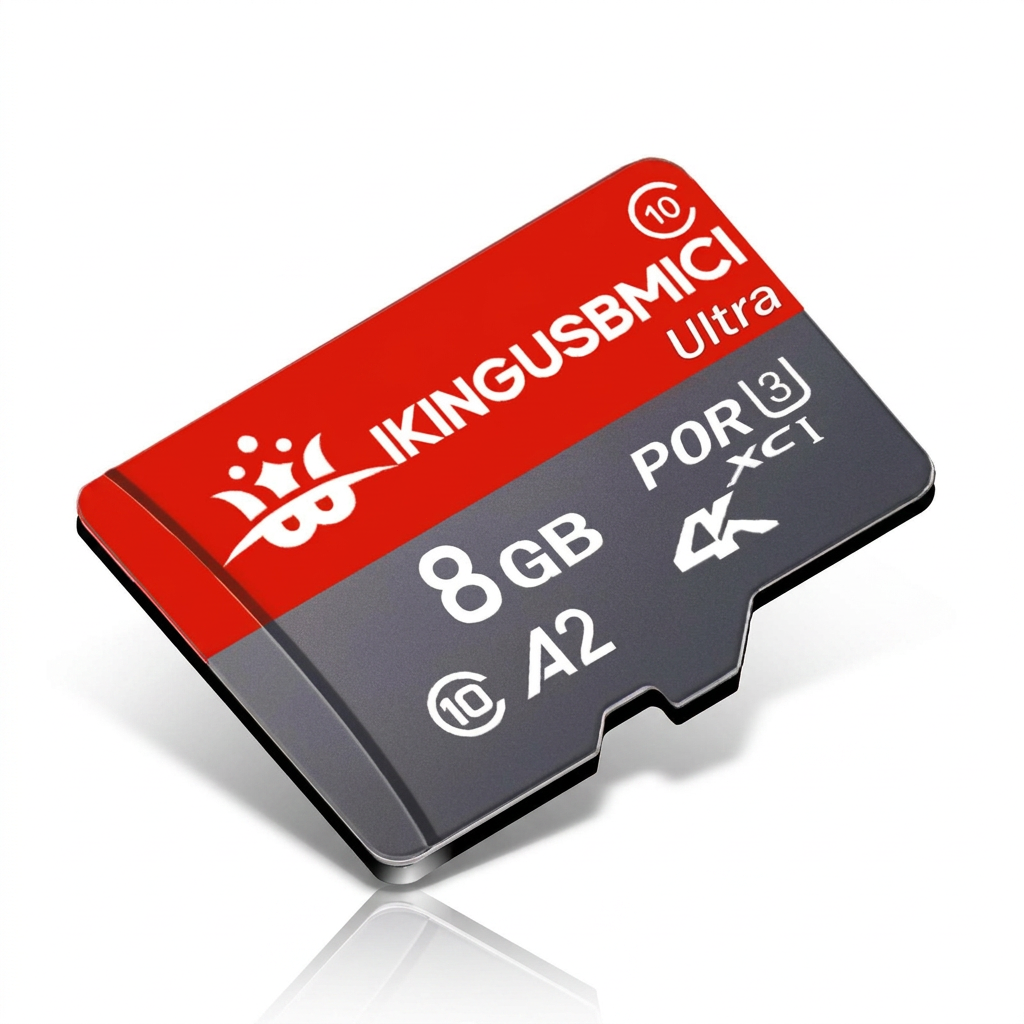 Trendbay EVO Plus 8GB MicroSD Memory Card – Compact TF Card with SD Adapter