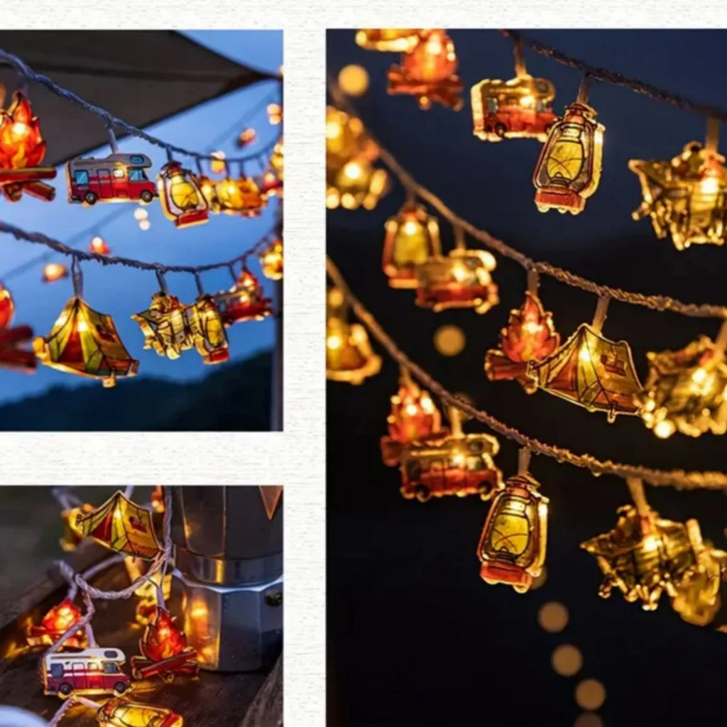 Trendbay 4.5M 30-LED Camping String Warm White Lights