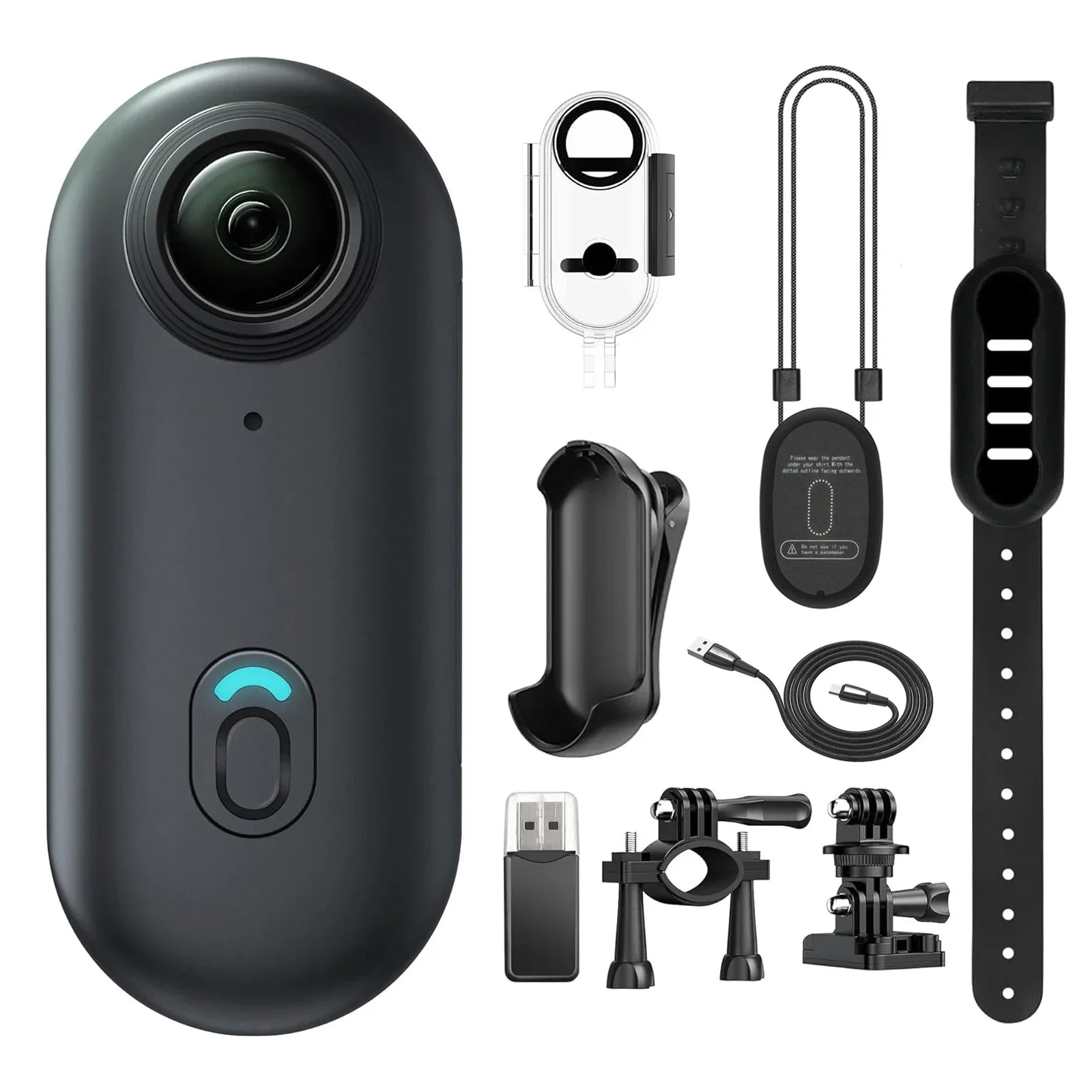 Trendbay Mini Full HD WiFi Action Body Camera for Helmet & Motorcycle