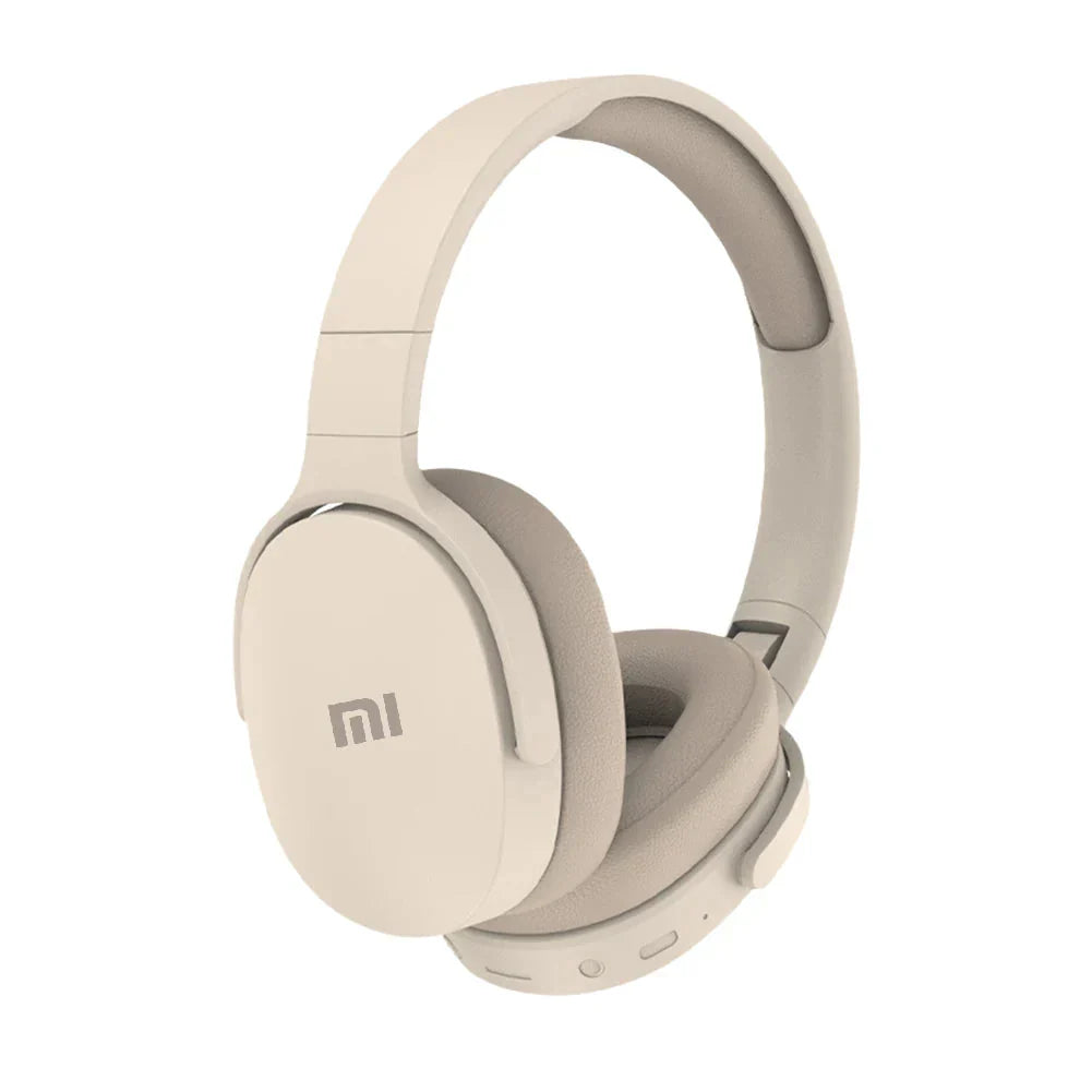 Trendbay Wireless Bluetooth Over-Ear Headphone Beige