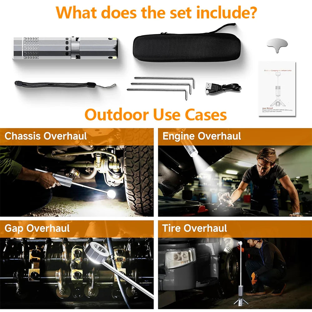Trendbay 15600mAh Telescopic Camping Lantern