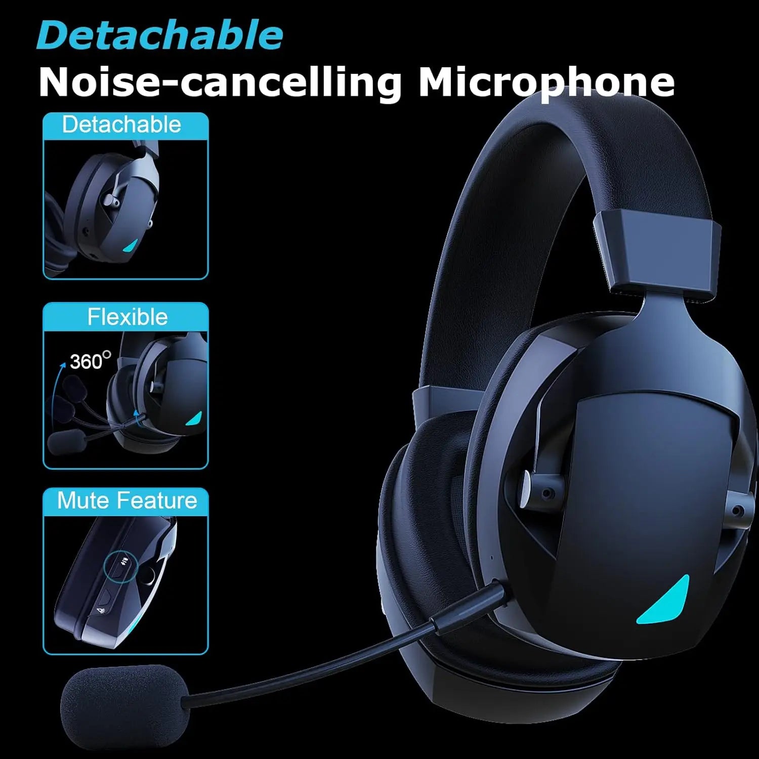 Trendbay 2.4GHz Wireless Gaming Headset