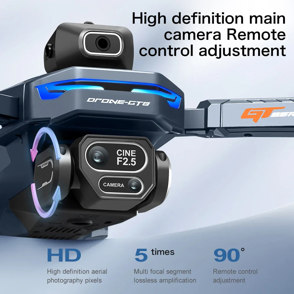 Trendbay 8K Dual Camera Drone with Screen Remote