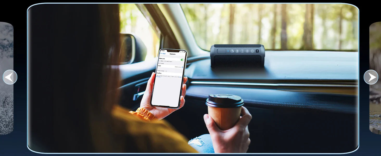 Trendbay Portable Bluetooth Speaker with Enhanced Bass