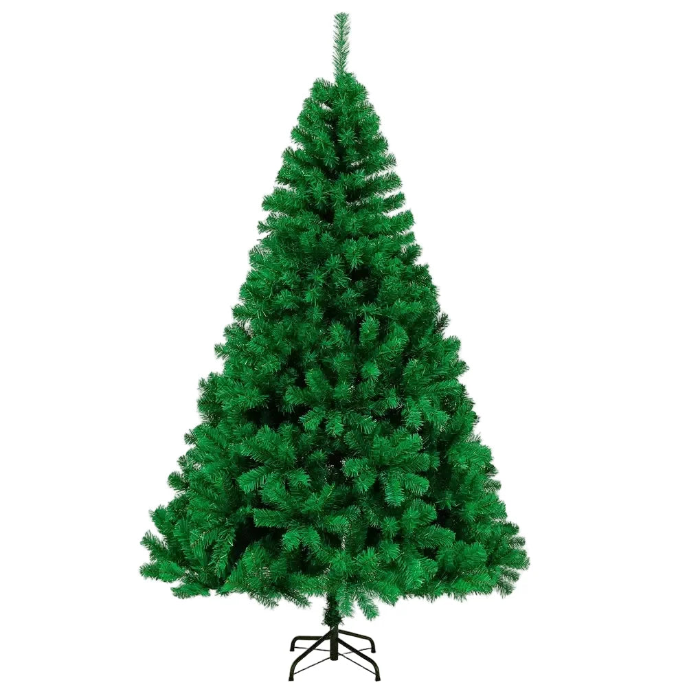 Trendbay PVC Artificial Christmas Tree with LED Lights