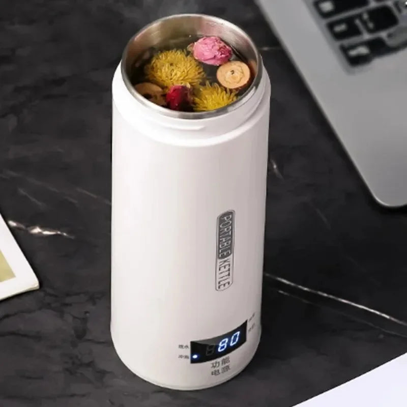 Trendbay 500ML Portable Electric Kettle Thermal Cup