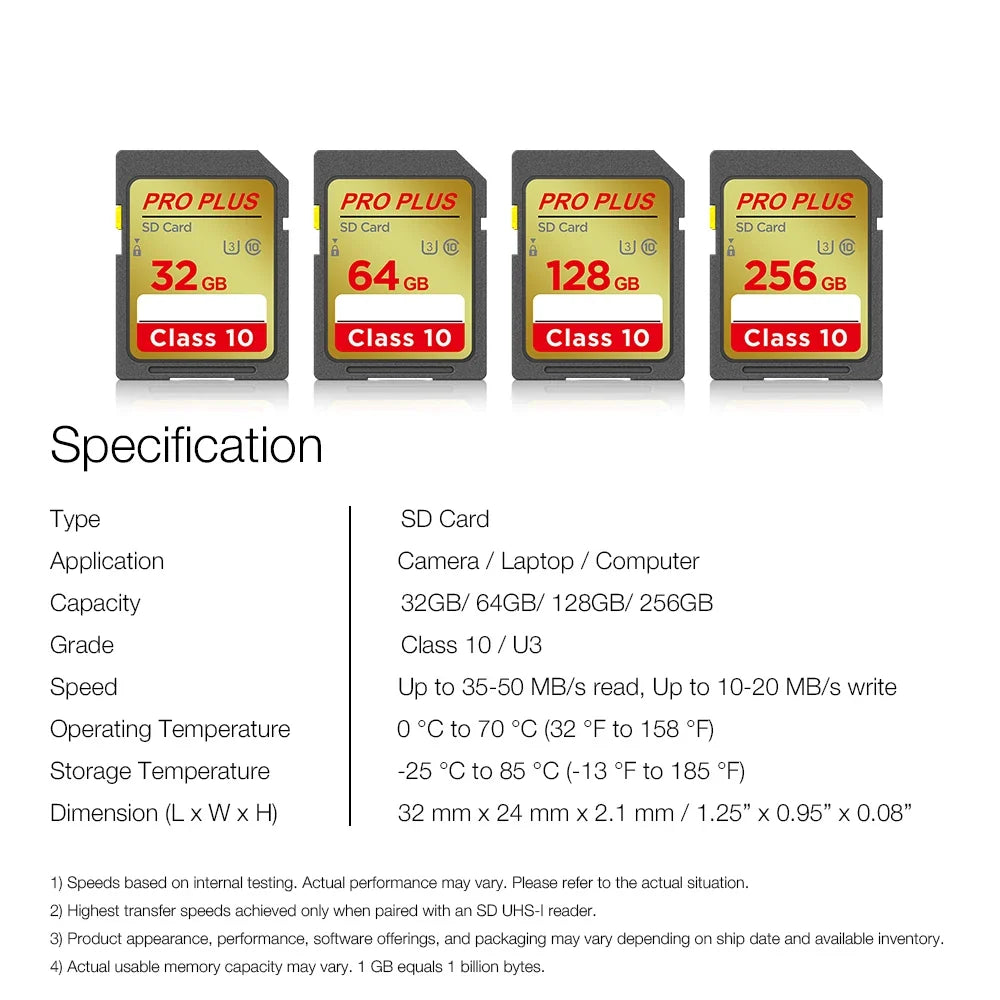 Trendbay 16GB Standard SD Memory Card Class 10 UHS-I High-Speed