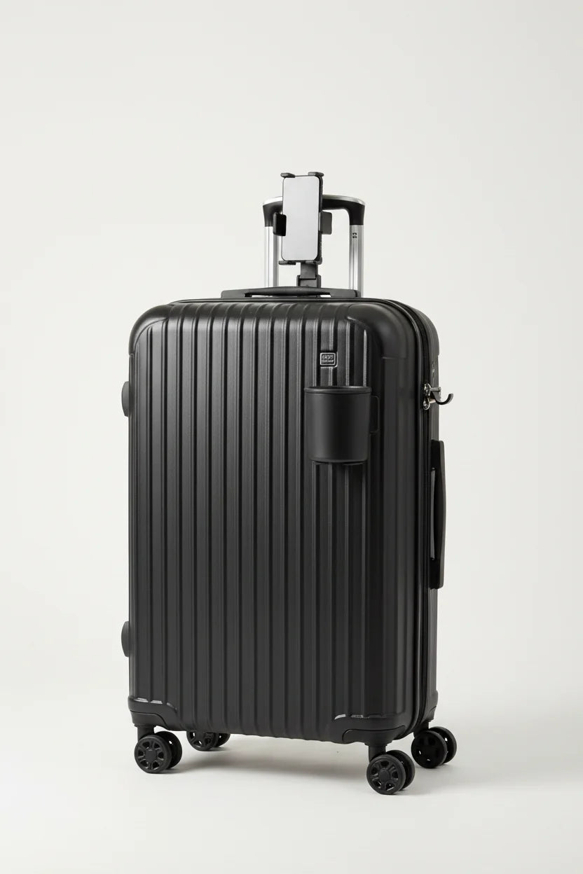 Trendbay 20-Inch Front Opening Carry-On Suitcase